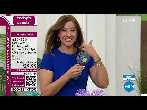 HSN | First Big Summer Sale - Geek Aire 05.26.2023 - 12 AM