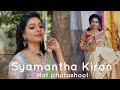Syamantha Kiran Hot Photoshoot Model Actress Chennai Tamil Nadu Ethiraj College Nila SunTV