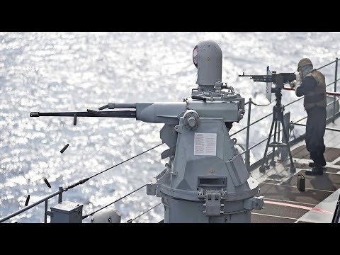 Naval Exercise use the Mk 38 MOD 2