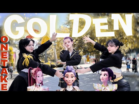 [ONE TAKE|KPOP IN PUBLIC] HUNTRIX - 'GOLDEN' dance cover by DESS