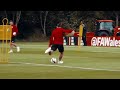 Gareth Bale drills at Wales training camp 2019