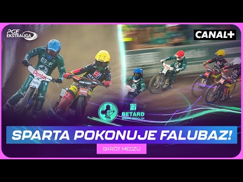 SKRÓT MECZU: STELMET FALUBAZ ZIELONA GÓRA - BETARD SPARTA WROCŁAW
