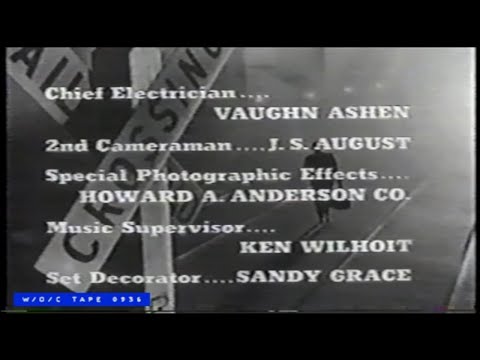 WOC Tape 0936 End Credit Announcements Compilation - 1990s