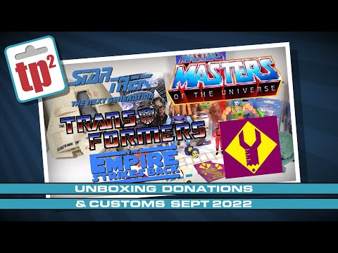 Unboxing donations & customs - Sept 2022 - Toy Polloi Two