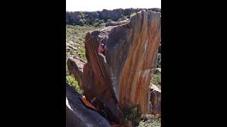 Video thumbnail de The Finnish Line, 8c. Rocklands