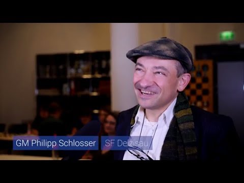 Philipp Schlosser nach scharfer Partie | Schach Interview | Schachbundesliga 2017 /2018