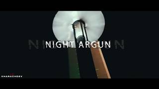 preview picture of video 'Красота ночного города - Аргун, Чеченская Республика'
