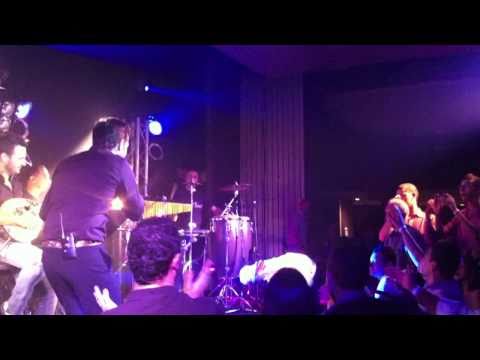 Zeibekiko (Greek Dance) Backflip on stage Thanos Petrelis live!