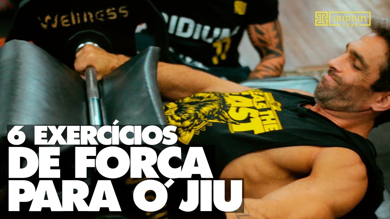 6 exercícios de força insanos que vão melhorar sua performance no Jiu-Jitsu