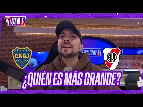 RIVER O BOCA: ¿Quién es el más grande de Argentina? Debate MUY PICADO en #ESPNGeneraciónF