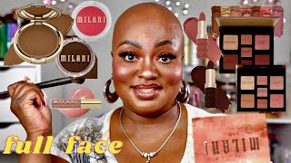 Full Face of Milani Makeup| One Brand Makeup Tutorial