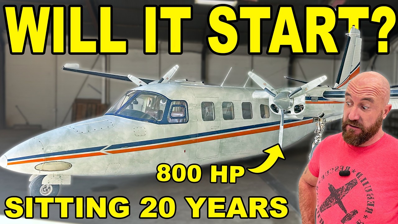 I Bought a HUGE 800hp RARE Forgotten Airplane !