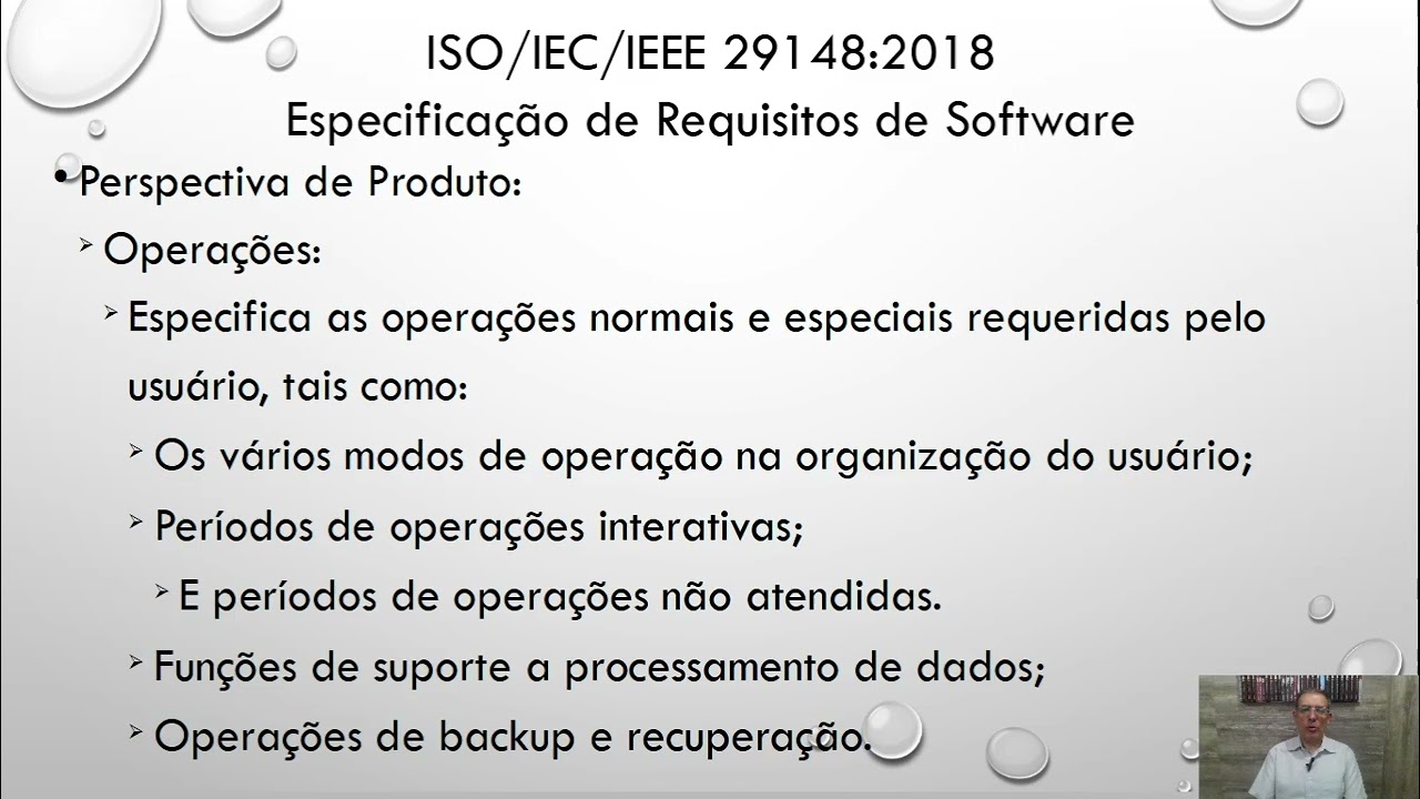 Especificação de Requisitos de Software - Padrão de Especificação ISO/IEC/IEEE 29148:2018
