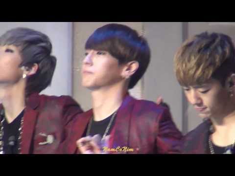 fancam130413 Yinyuetai V Chart rain sound 힘찬 himchan focus