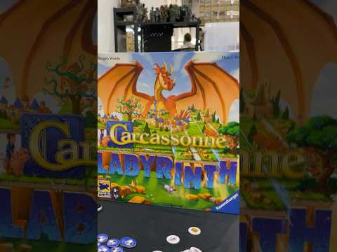 Carcassonne Labyrinth Review #shorts  #jestatharogue #boardgames #Carcassonne #boardgamereview