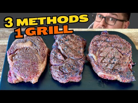 Steaks on a Pellet Grill -- We tried 3 different ways!