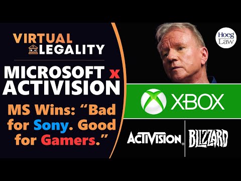 Microsoft, Xbox, and Activision Beat FTC | Judge: Perhaps bad for Sony. But good for gamers. (VL762)