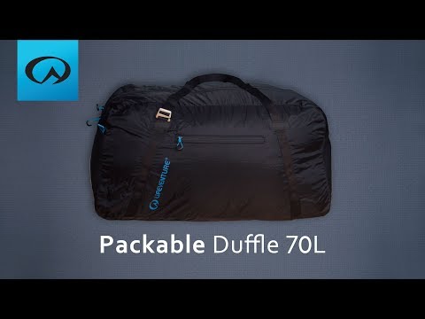 Kelioninis Lifeventure Packable Duffle 70L ECO krepšys video
