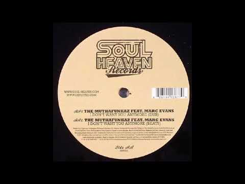 The Muthafunkaz feat. Mark Evans - I Don't Want You Anymore (Dub)