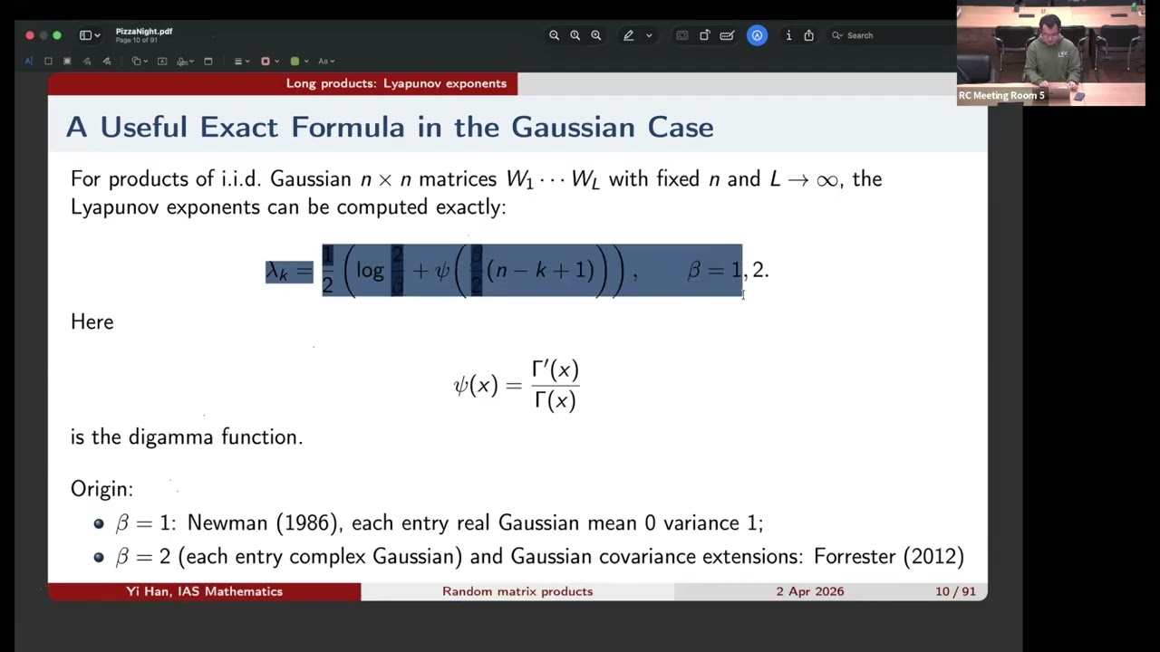 Product of Random Matrices: From Scaling Limits to Neural Networks