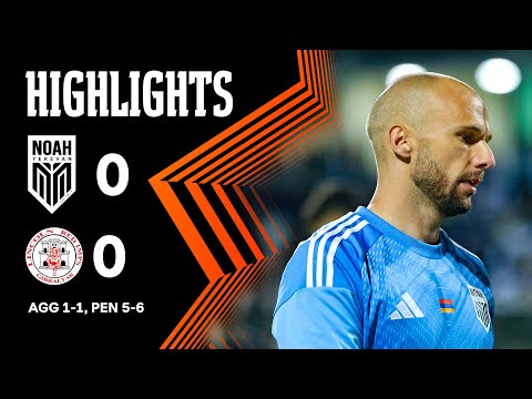 Noah 0-0 Lincoln Red Imps (AGG 1-1, PEN 5-6) (UEFA Europa League, 3rd QR, 2nd Leg) | Highlights