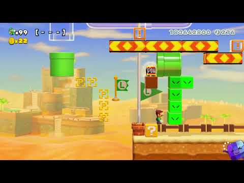 Super Mario Maker 2 🔧 Endless Challenge 6545 - 6552