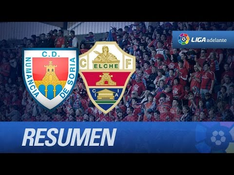 Resumen de CD Numancia (0-0) Elche CF