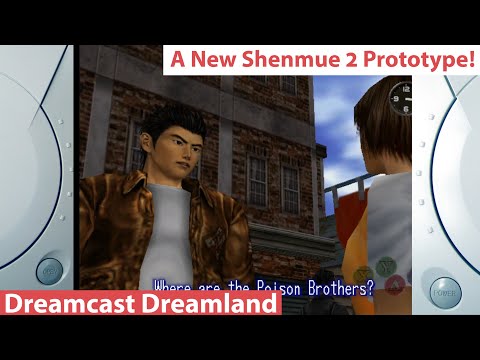 A Wild Shenmue 2 English Prototype Appears!  NTSC Shenmue 2 on Dreamcast is here!