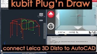 PlugnDraw: Connecting the Leica 3D Disto to AutoCA