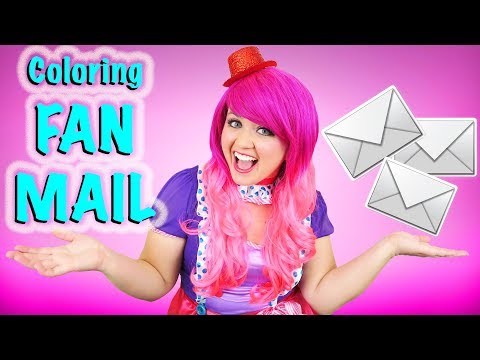 Coloring Fan Mail | SpongeBob, Shopkins, Fan Art and More! Prismacolor Pencils | KiMMi THE CLOWN Video