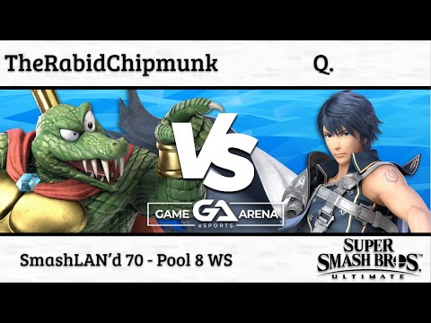 SmashLAN'd 70 - TheRabidChipmunk vs Q - Pool 8 WS