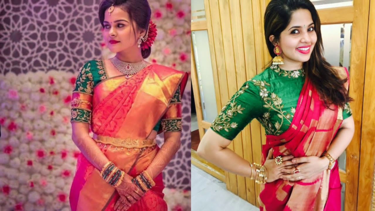 Latest pattu saree blouse designs to try in 2019 || Blouse patterns for silk sarees