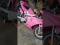 Electric Chainsaw VS Pocket Bike? 🪚 #shorts #streetbike #pocketbike