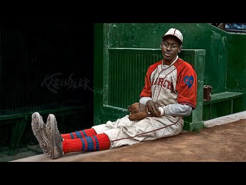 SATCHEL PAIGE Pitching Footage [With Commentary by Vin Scully]