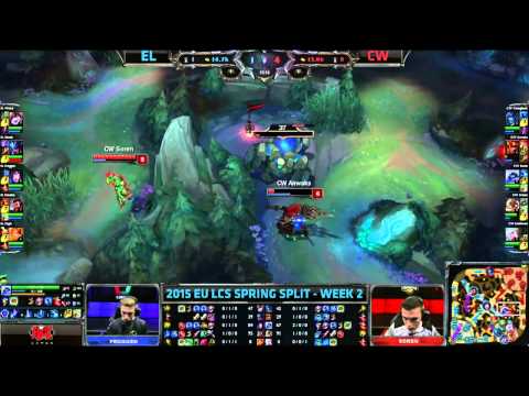 Elements vs Copenhagen Wolves Season 5 EU LCS Spring 2015 Week 2 Day 1