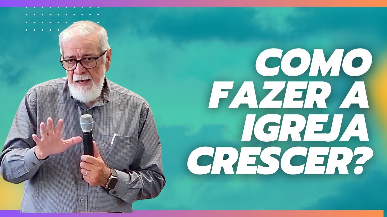 A IGREJA EVANGÉLICA ESTÁ EM CRESCIMENTO - AUGUSTUS NICODEMUS