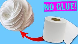 NO GLUE PAPER SLIME! Testing NO GLUE paper slime recipes!