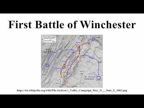 First Battle of Winchester