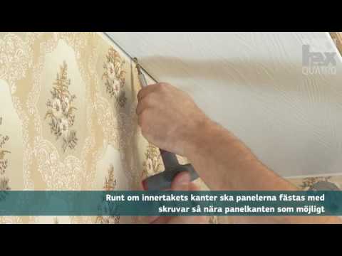 Innertak Skivmaterial Isotex Alaska Vit