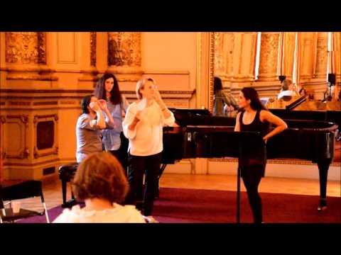 Natalia Quiroga Romero - Bernarda Fink Master Class - Gretchen am Spinnrade (Schubert)
