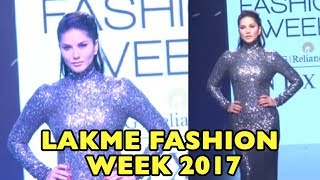 Gorgeous Sunny Leone Walks The Ramp At Lakme Fashion Week 2017