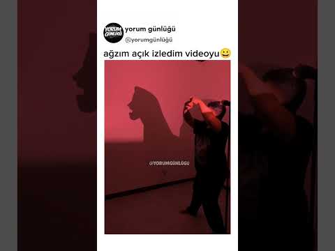 ağzım açık izledim videoyu😅