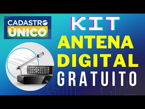 Kit Antena Digital Gratuito veja como receber o seu passo a passo