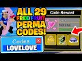 ALL 29 FREE PERMANENT FRUIT CODES IN ROBLOX BLOX FRUITS