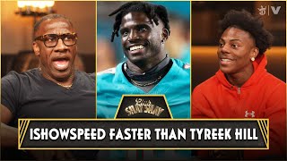 "Tyreek Hill Is Scared To Race Me." - IShowSpeed On Tyreek Ducking Him at Miami Dolphins Practice