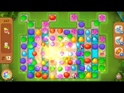 Gardenscapes Level 663 NO BOOSTERS