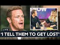 How Sam Heughan DEALS With Celebrities FLIRTING With Him..