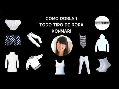 Ordena Tu Armario y Aprende a Doblar Todo Tipo De Ropa