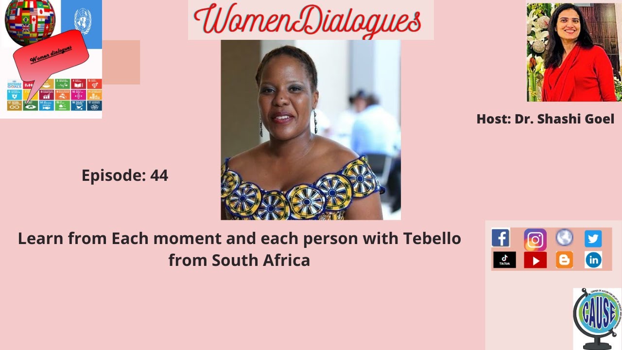 Episode 44: Learn from Each moment and each person with Tebello from South Africa