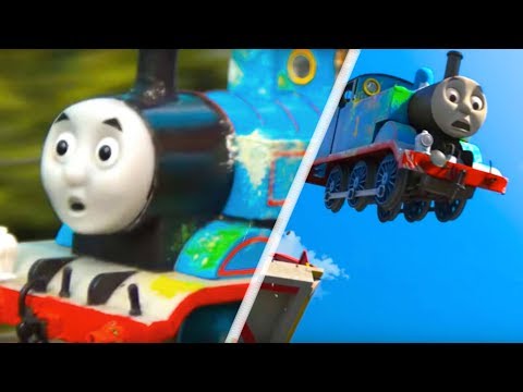 The Great Vicarstown Bridge Jump Comparison | Thomas & Friends
